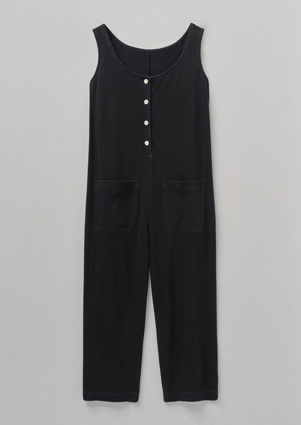 Lydia Jersey Jumpsuit | Washed Black | Women's Jumpsuits