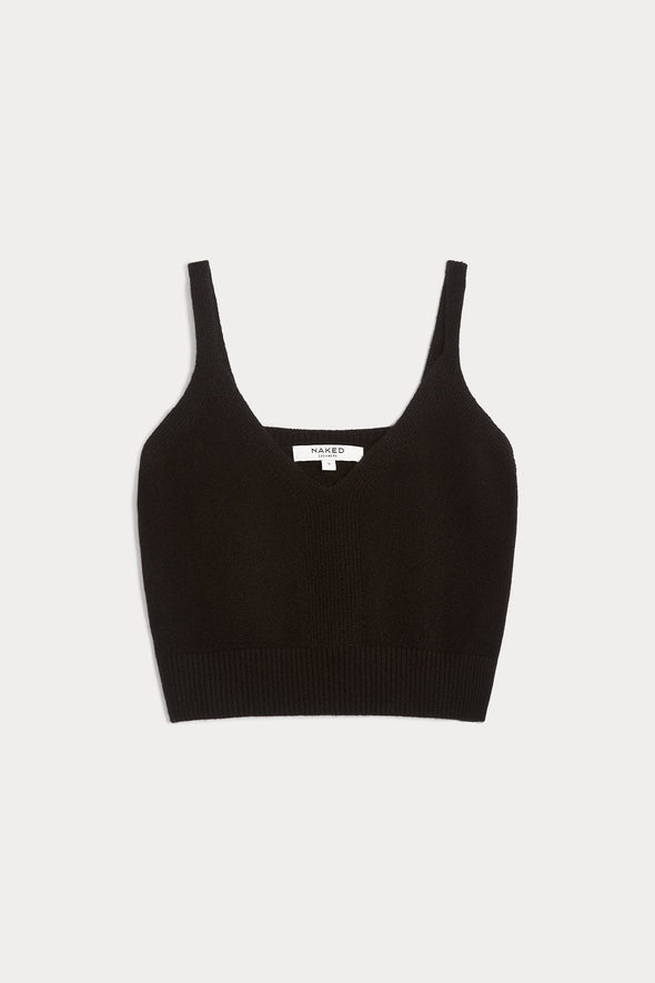 LEXIE CROPPED CASHMERE TANK