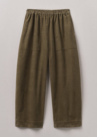 Organic Cord Barrel Leg Pants | Pear | Women's Pants