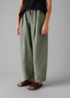 Minako Garment Dyed Linen Pants | Light Sage | Women's Pants