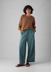 Full Length Loopback Jersey Pants | Dusty Jade | Women's Pants