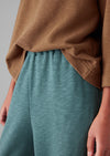 Full Length Loopback Jersey Pants | Dusty Jade | Women's Pants