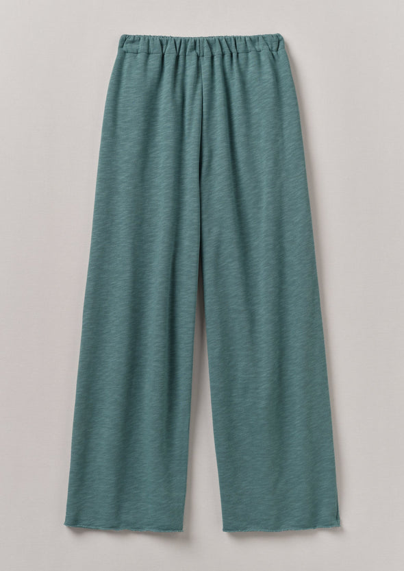 Full Length Loopback Jersey Pants | Dusty Jade | Women's Pants