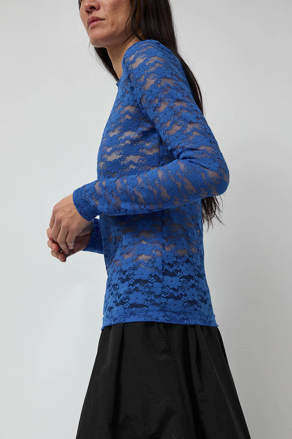 No.6 Ash Tee in Cornflower Lace