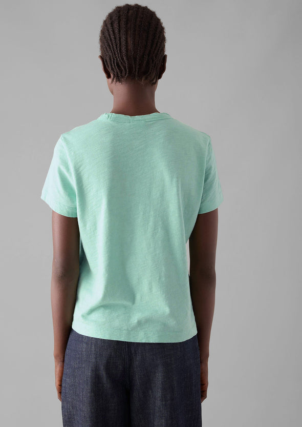 Sadie Organic Cotton Boy Tee | Summer House Green | Women's Tees