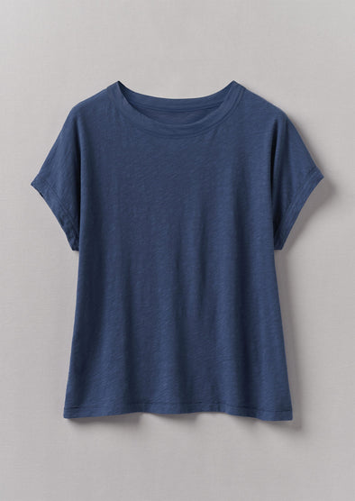 Alda Organic Cotton Easy Tee | Thistle | Women's Tees