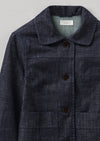 Wide Sleeve Organic Indigo Denim Jacket | Indigo | Women's Jackets