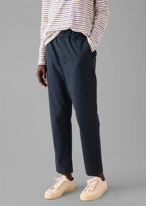 Gabi Cotton Pull On Pants | Storm Blue | Women's Pants