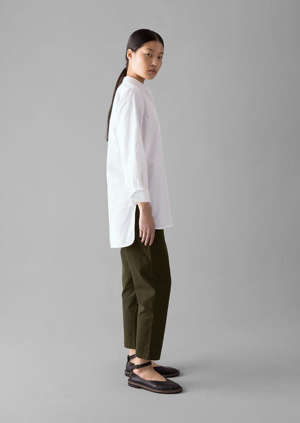 Gabi Cotton Pull On Pants | Loden | Women's Pants