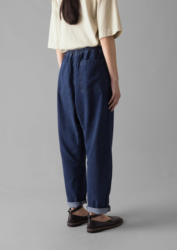 Suki Panelled Denim Pants | Indigo | Women's Pants