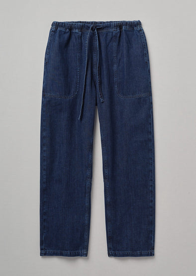 Suki Panelled Denim Pants | Indigo | Women's Pants