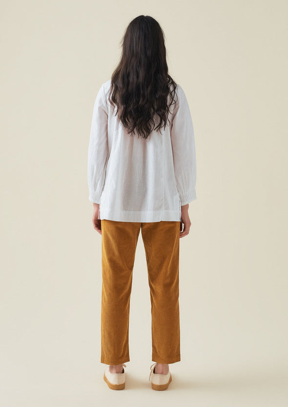 Gabi Organic Cord Pull On Pants | Toffee | Women's Pants