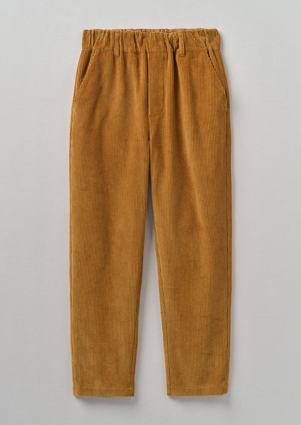 Gabi Organic Cord Pull On Pants | Toffee | Women's Pants