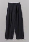 Cotton Linen Wide Leg Pants | Slate Navy | Women's Pants