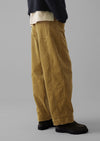 Panelled Organic Cord Pants | Golden Sand | Women's Pants