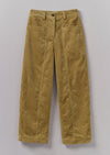 Panelled Organic Cord Pants | Golden Sand | Women's Pants