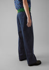 Annie Organic Cord Full Length Pants | Dusty Navy | Women's Pants