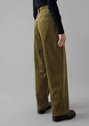 Annie Organic Cord Full Length Pants | Barley | Women's Pants