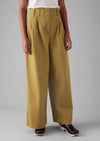 Cotton Paper Bag Pants | Honey | Women's Pants