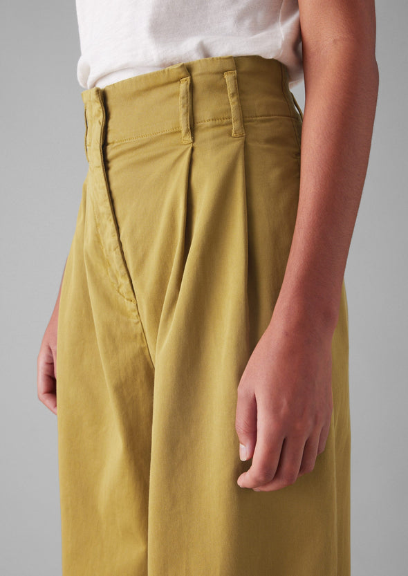 Cotton Paper Bag Pants | Honey | Women's Pants