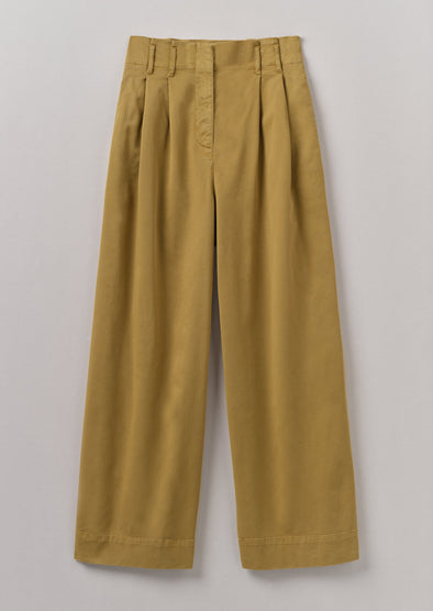 Cotton Paper Bag Pants | Honey | Women's Pants