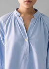 Catrin Cotton Oxford Easy Shirt | Chambray | Women's Shirts