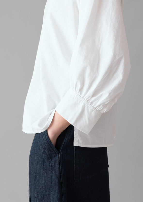 Catrin Cotton Oxford Easy Shirt | White | Women's Shirts