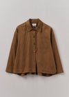 Patch Pocket Organic Needlecord Shirt | Brown Anise | Women's Shirts